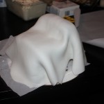 draping the truck in fondant